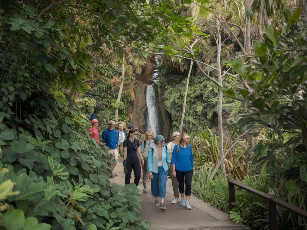 Visite guidée du parc national de la Guadeloupe