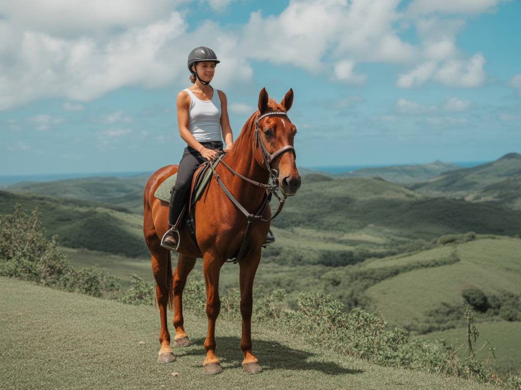 Balade cheval Guadeloupe : les plus beaux itinéraires à cheval